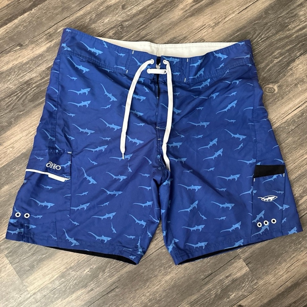 Old Harbor Outfitters Schoolie Board Shorts/Trunks Men's - Picture 2 of 8